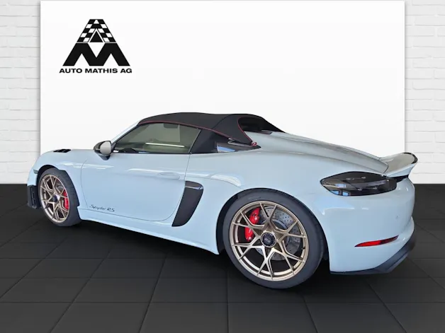 Porsche 718 Boxster Spyder RS PDK