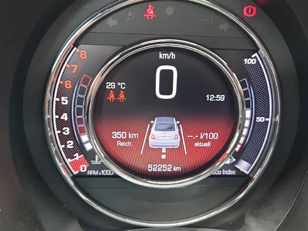 Fiat 500 1.0 Hybrid Hey Google