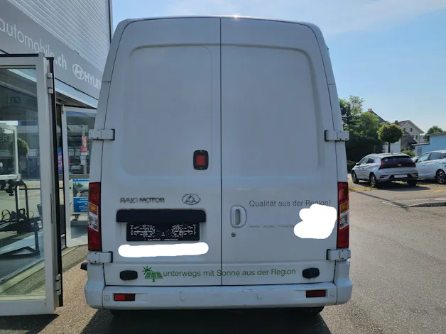 Maxus EV80 Kastenaufbau H3