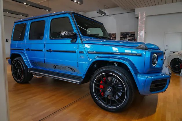 Mercedes-Benz G 63 AMG Speedshift Plus G-Tronic Südseeblau
