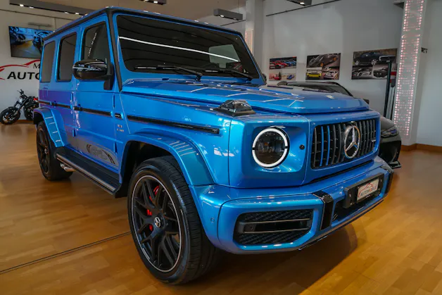 Mercedes-Benz G 63 AMG Speedshift Plus G-Tronic Südseeblau