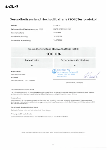 Fahrzeugbild KIA EV6