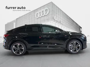 Audi Q4 Sportback e-tron quattro performance Swiss Ski