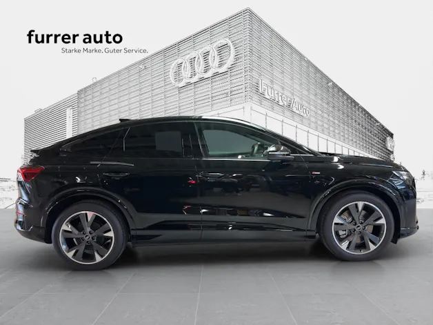 Audi Q4 Sportback e-tron quattro performance Swiss Ski