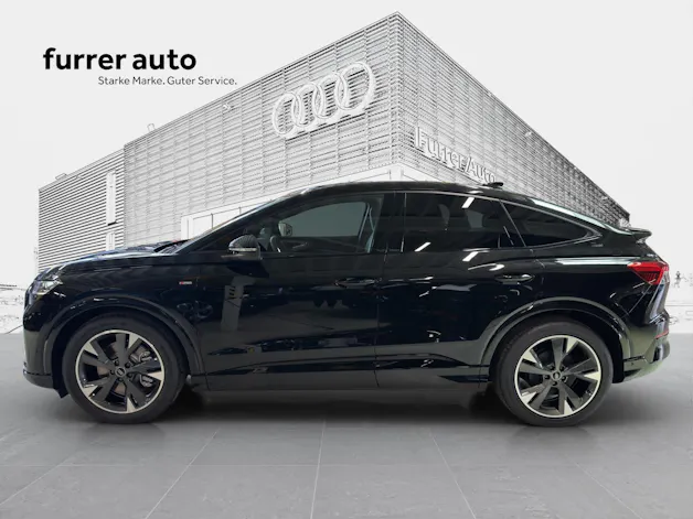 Audi Q4 Sportback e-tron quattro performance Swiss Ski