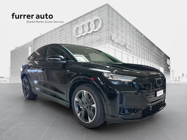 Audi Q4 Sportback e-tron quattro performance Swiss Ski