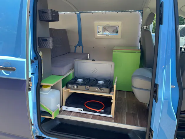 VW T5 Kasten Camperumbau