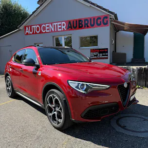 Alfa Romeo Stelvio 2.0 Sport Q4 Automatic *PANORAMA-DACH - LEDER BRAUN - ROT MET - ANHÄNGERKUPPLUNG*