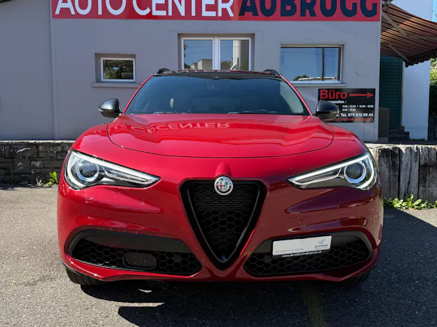 Alfa Romeo Stelvio 2.0 Sport Q4 Automatic *PANORAMA-DACH - LEDER BRAUN - ROT MET*
