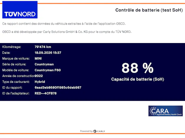 MINI Countryman S E ALL4 F60 1.5i (CH)