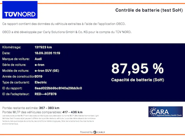 AUDI e-tron 55 Advanced quattro (CH)