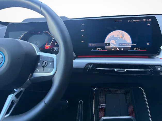 BMW X1 30e xDrive paddles