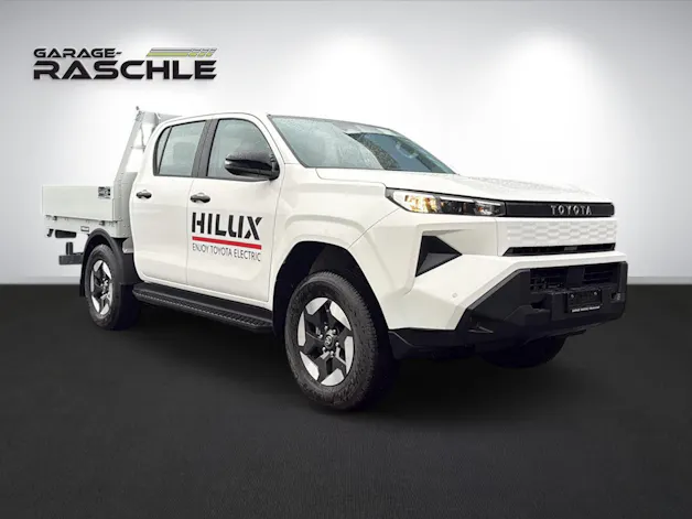 Toyota Hilux Double Cab. Alubrücke 59KWh Comfort mit Anhängerkupplung
