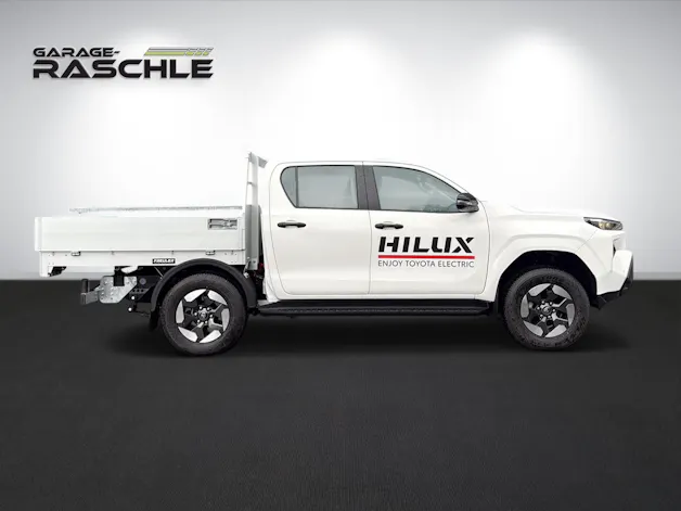 Toyota Hilux Double Cab. Alubrücke 59KWh Comfort mit Anhängerkupplung