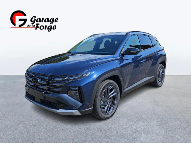 HYUNDAI Tucson 1.6 T-GDi HEV Origo Blackline 4WD Sailing Blue