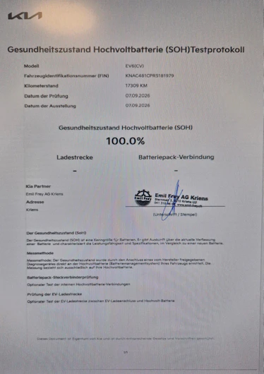 Fahrzeugbild KIA EV6