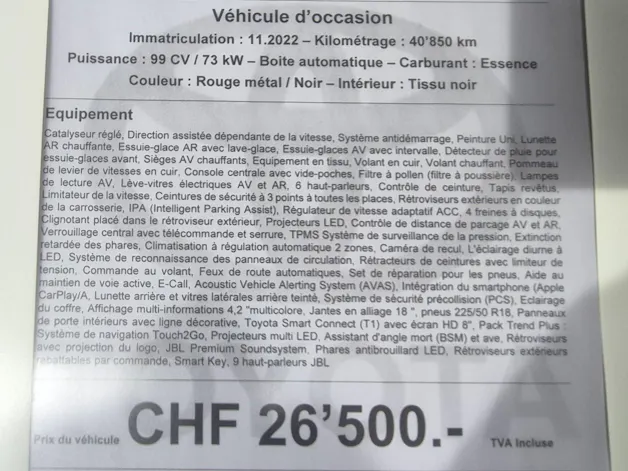 Toyota C-HR 1.8 VVTi HSD Trend
