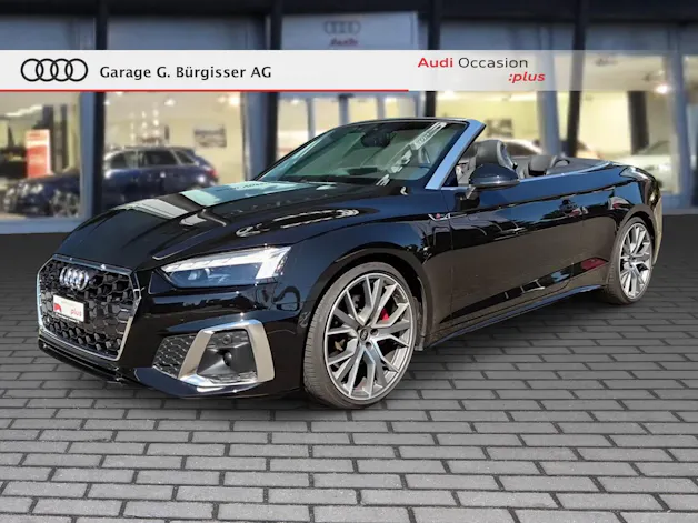 Audi A5 Cabriolet 45 TFSI S-Line S-tronic quattro Mythosschwarz Metallic