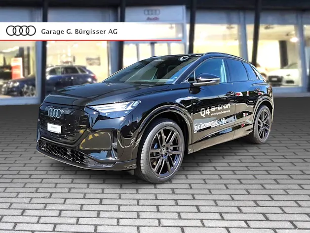 Audi Q4 e-tron SUV quattro performance Mythosschwarz Metallic