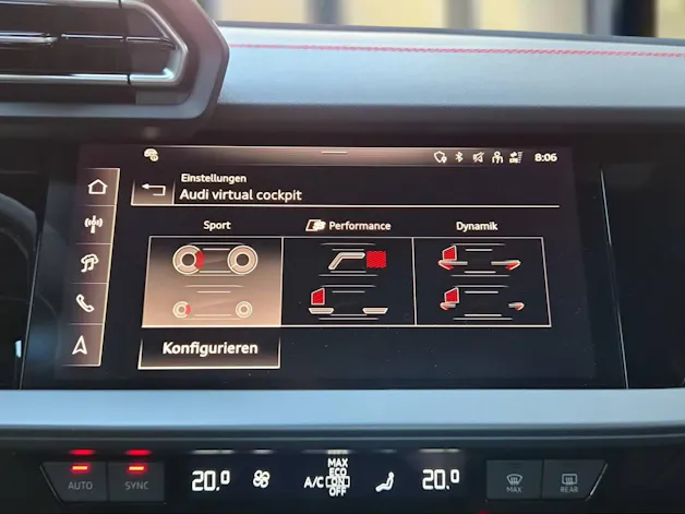 Audi S3 Sportback TFSI quattro S-tronic Mythosschwarz Metallic