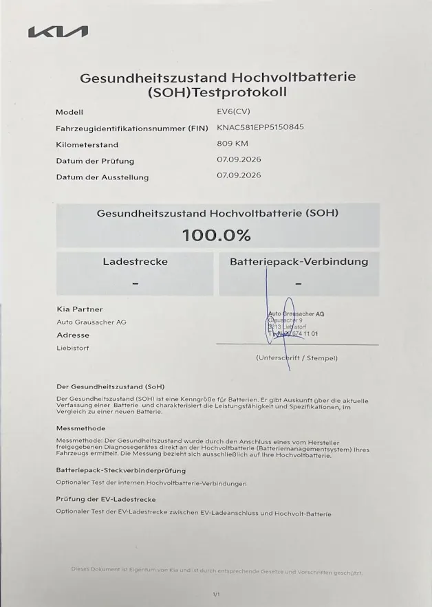Kia EV6 77 kWh GT 4x4
