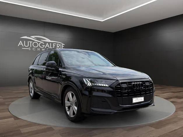 Audi Q7 50 TDI quattro S Line | CH | Garantie & Free Service | AHK | HeadUp | Pano | 22" | NP: 135K |