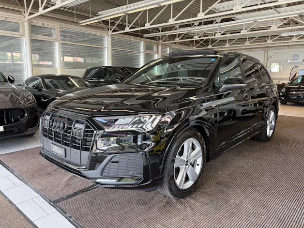 Audi Q7 50 TDI quattro S Line | CH | Garantie & Free Service | AHK | HeadUp | Pano | 22" | NP: 135K |