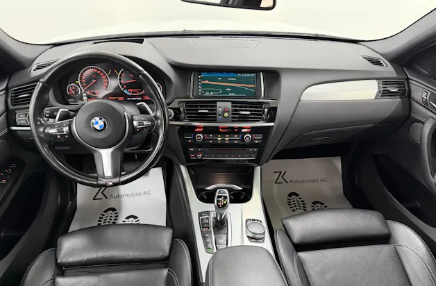 BMW X4 M40i 360PS ALPINWEISS Steptronic / 360° Kamera / Glasdach / Komfortzugang / Leder / Head-Up-Display /