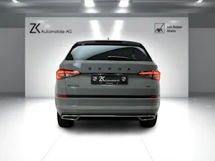 Škoda Kodiaq 2.0 TSI 4x4 Stahl Grau 7. Plätzer SportLine ★ 360° Kamera ★ Panoramadach ★ Keyless Go ★ AHK Schwenkbar ★
