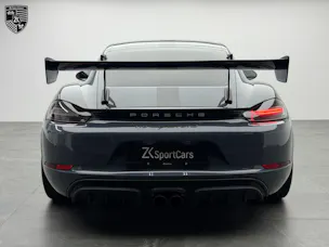 PORSCHE 718 Cayman GTS Graphitblau 2.5 [ Handgeschaltet ] [ Carbon Heckspoiler DTC Gutachten ]