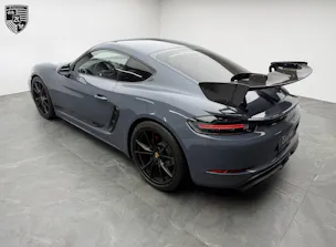 PORSCHE 718 Cayman GTS Graphitblau 2.5 [ Handgeschaltet ] [ Carbon Heckspoiler DTC Gutachten ]