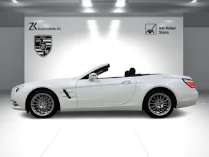 Mercedes-Benz SL 350 Roadster 7G-Tronic diamantweiss ★ RF-Kamera ★ Panorama-Variodach getönt ★ Leder ★ Sitzheizung ★