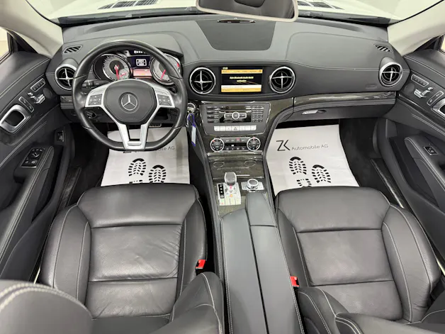 Mercedes-Benz SL 350 Roadster 7G-Tronic diamantweiss ★ RF-Kamera ★ Panorama-Variodach getönt ★ Leder ★ Sitzheizung ★