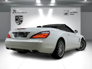 Mercedes-Benz SL 350 Roadster 7G-Tronic diamantweiss ★ RF-Kamera ★ Panorama-Variodach getönt ★ Leder ★ Sitzheizung ★