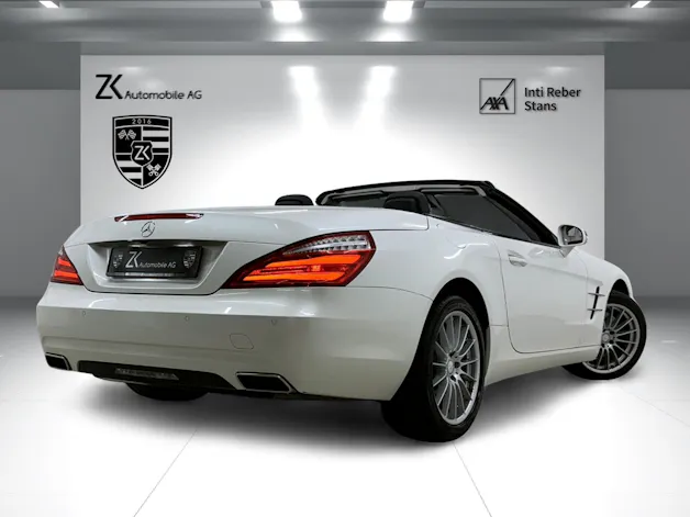 Mercedes-Benz SL 350 Roadster 7G-Tronic diamantweiss ★ RF-Kamera ★ Panorama-Variodach getönt ★ Leder ★ Sitzheizung ★