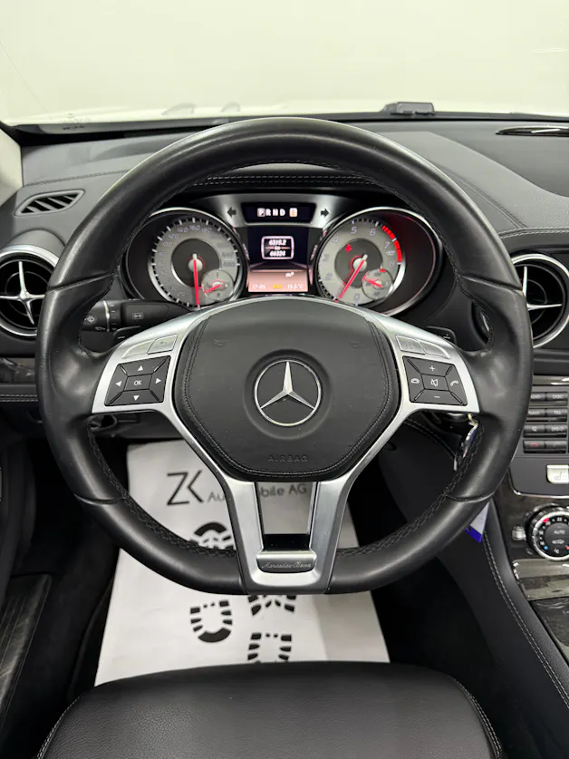 Mercedes-Benz SL 350 Roadster 7G-Tronic diamantweiss ★ RF-Kamera ★ Panorama-Variodach getönt ★ Leder ★ Sitzheizung ★