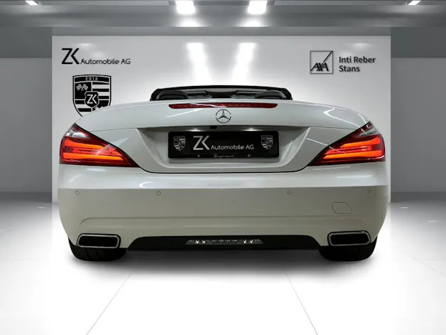 Mercedes-Benz SL 350 Roadster 7G-Tronic diamantweiss ★ RF-Kamera ★ Panorama-Variodach getönt ★ Leder ★ Sitzheizung ★