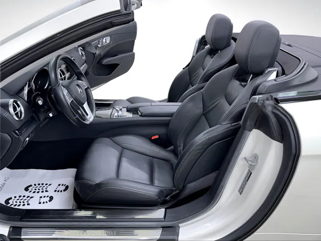 Mercedes-Benz SL 350 Roadster 7G-Tronic diamantweiss ★ RF-Kamera ★ Panorama-Variodach getönt ★ Leder ★ Sitzheizung ★