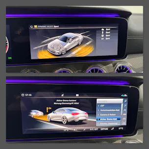 Mercedes-Benz CLS 400 d AMG Line 4Matic Grafitgrau 9G-Tronic | 360° Kamera | Glasdach | Carbon Paket | Widescreen Cockpit | Keyless Go |