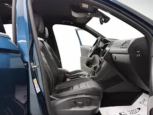VW Tiguan 2.0 TDI SCR R-Line 200PS NIGHTSHADE BLUE 4Motion DSG / RF-Kamera / Leder / Standheizung / AHK-Schwenkbar /