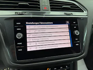 VW Tiguan 2.0 TDI SCR R-Line 200PS NIGHTSHADE BLUE 4Motion DSG / RF-Kamera / Leder / Standheizung / AHK-Schwenkbar /