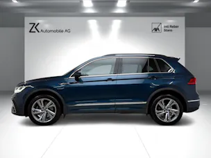 VW Tiguan 2.0 TDI SCR R-Line 200PS NIGHTSHADE BLUE 4Motion DSG / RF-Kamera / Leder / Standheizung / AHK-Schwenkbar /