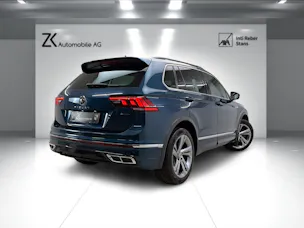VW Tiguan 2.0 TDI SCR R-Line 200PS NIGHTSHADE BLUE 4Motion DSG / RF-Kamera / Leder / Standheizung / AHK-Schwenkbar /