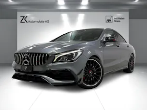 Mercedes-Benz CLA 45 AMG 381PS Mountaingray 4Matic Speedshift / RF-Kamera / Glasdach / H&K Sound / Night-Paket /