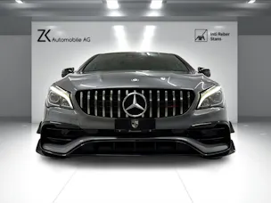 Mercedes-Benz CLA 45 AMG 381PS Mountaingray 4Matic Speedshift / RF-Kamera / Glasdach / H&K Sound / Night-Paket /