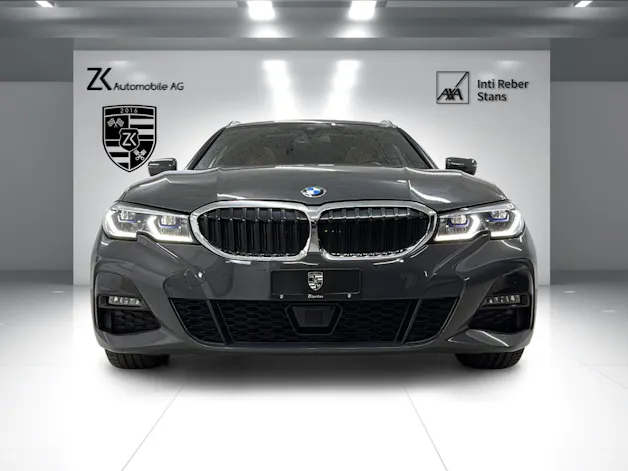 BMW 330d xDrive 48V Touring M Sport DRAVITGRAU Steptronic ★ Panoramadach ★ RF-Kamera ★ M-Ledersportsitze ★ Live Cockpit ★ AHK ★
