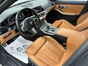 BMW 330d xDrive 48V Touring M Sport DRAVITGRAU Steptronic ★ Panoramadach ★ RF-Kamera ★ M-Ledersportsitze ★ Live Cockpit ★ AHK ★