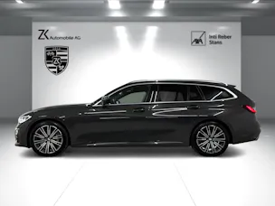 BMW 330d xDrive 48V Touring M Sport DRAVITGRAU Steptronic ★ Panoramadach ★ RF-Kamera ★ M-Ledersportsitze ★ Live Cockpit ★ AHK ★