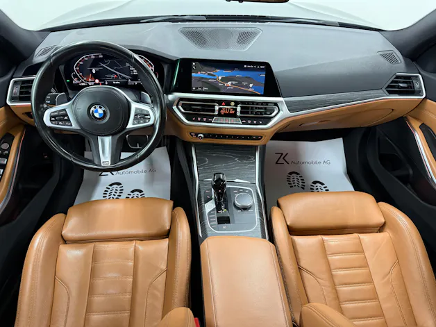 BMW 330d xDrive 48V Touring M Sport DRAVITGRAU Steptronic ★ Panoramadach ★ RF-Kamera ★ M-Ledersportsitze ★ Live Cockpit ★ AHK ★