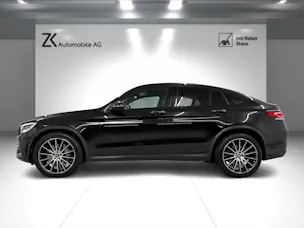 Mercedes-Benz GLC Coupé 300 AMG Line 258PS Obsidianschwarz 4Matic 9G-Tronic / Panoramadach / 360° Kamera / Leder / Head-Up-Display / Keyless /
